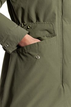 DAMSKA KURTKA ZIMOWA WRANGLER PARKA DUSTY OLIVE W4122V445 112128753