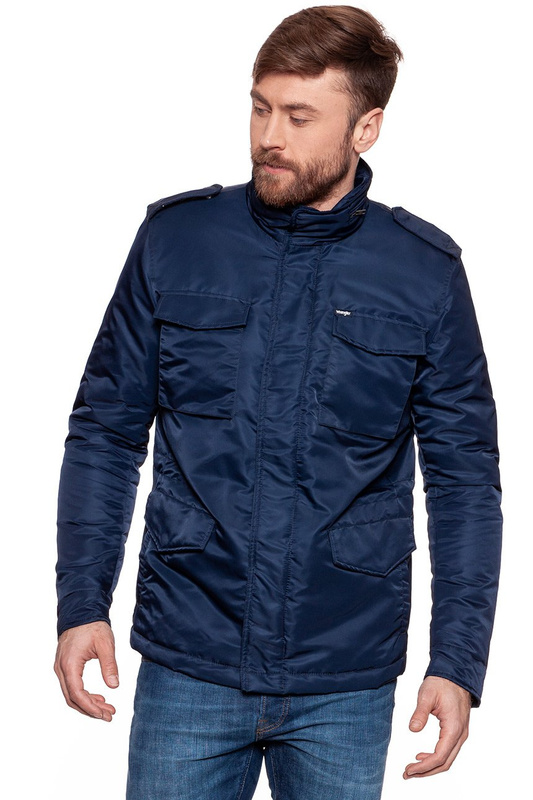 KURTKA WRANGLER FIELD JACKET NAVY W4730WT35 112129029