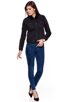 WRANGLER HIGH SKINNY BLUE MARBLE W27H6890M