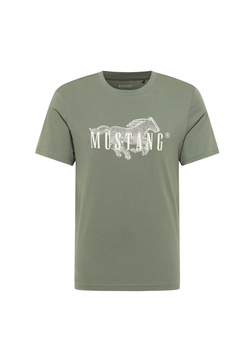 Męski T-Shirt Mustang Style Austin Agave Green 1016858 6473