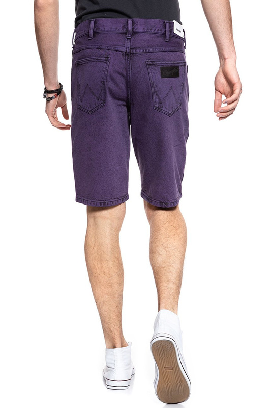 SPODENKI MĘSKIE WRANGLER DENIM SHORT PURPLE POP W14CRJ202 112126625