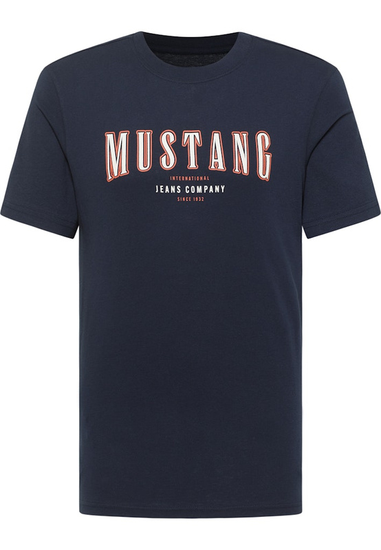 Męski T-Shirt Mustang Style Austin Dark Sapphire 1016266 4136