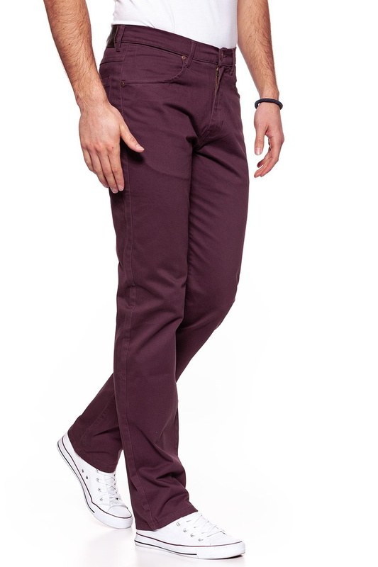 WRANGLER SPODNIE MĘSKIE ARIZONA RED BROWN W12OFF115