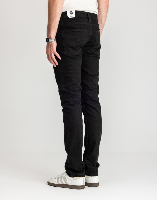Męskie Spodnie Jeansowe Marcus Felix 2020 Jeans Black Wash 14-200186