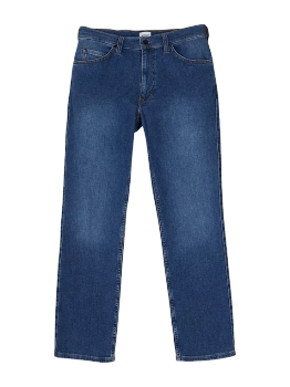 Męskie Spodnie Jeansowe Mustang Style Tramper Straight Denim Blue 1016437 5000 700