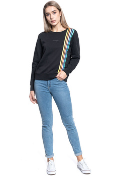 BLUZA DAMSKA WRANGLER REGULAR SWEAT FADED BLACK W6N2HAXV6 112130789