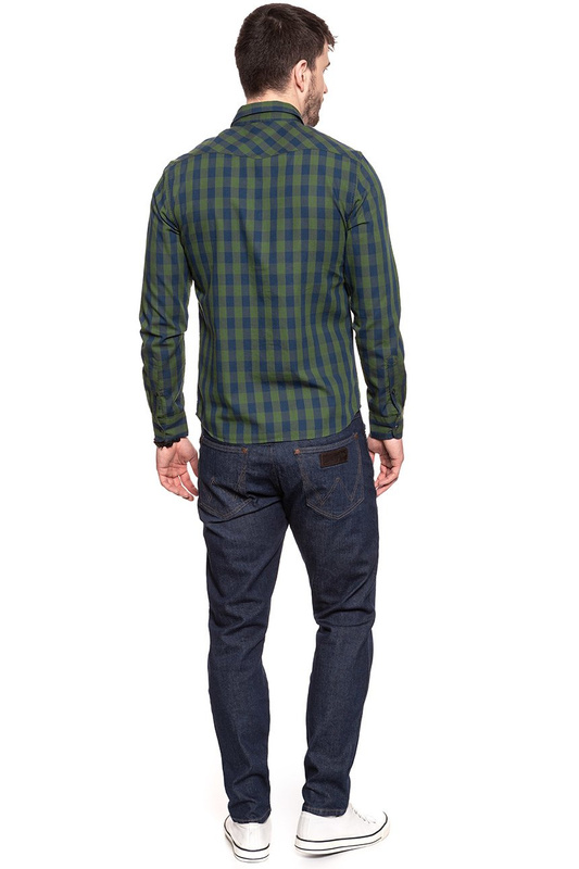 LEE LEE WESTERN SHIRT HILLSIDE GREEN L643MMPC