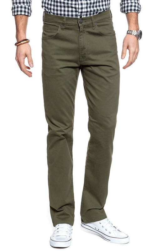 WRANGLER SPODNIE MĘSKIE ARIZONA IVY GREEN W12OA1XIX 112126286