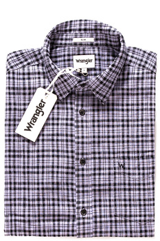 WRANGLER SS 1PKT SHIRT HEIRLOOM LILAC W5881OPGE 112129596