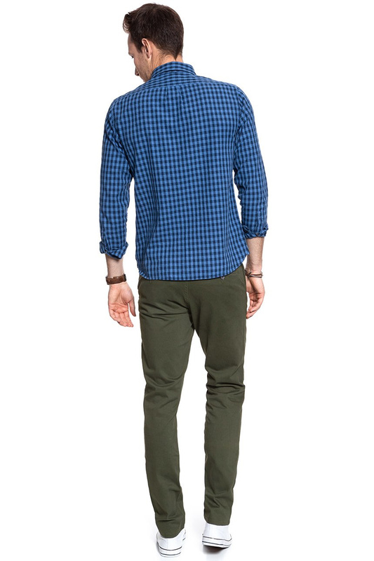 WRANGLER SPODNIE MĘSKIE CHINO IVY GREEN W16LA1XIX 112127302