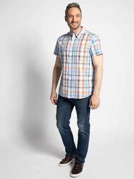 WRANGLER SS 1PKT SHIRT WHITE W5M44M989 112130227