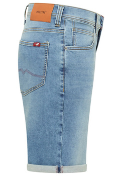 Męskie Szorty Mustang Style Chicago Shorts Z Denim Blue 1016349 5000 303