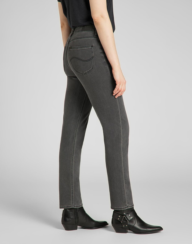 LEE CAROL DAMSKIE SPODNIE JEANSOWE GREY RORY L30UOKSY 112139806