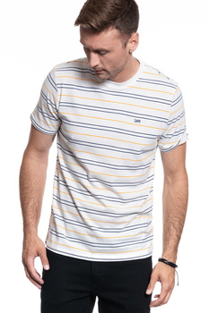 LEE STRIPE TEE RADIANT YELLOW L62FFPLG 112114553