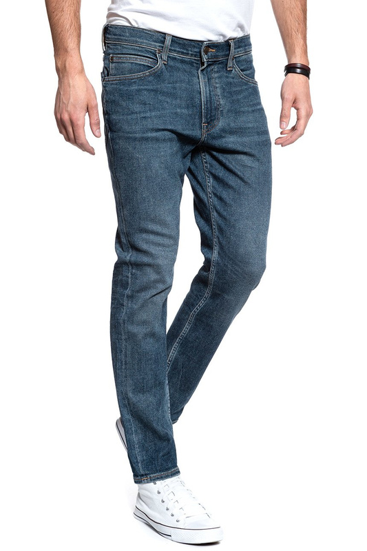 LEE SPODNIE MĘSKIE RIDER CROPPED VINTAGE BLUE L75GDIHX 112120879