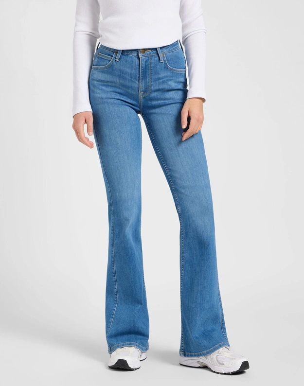 DAMSKIE SPODNIE LEE BREESE DEEP HUM 112370938