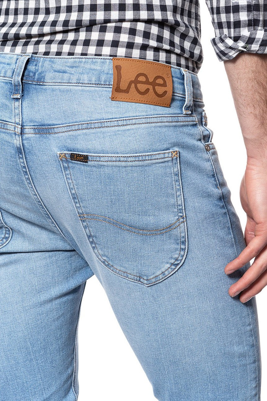 LEE MALONE ICE BLUE MĘSKIE SPODNIE JEANSOWE L736ROFXA
