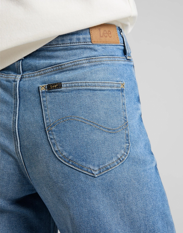 DAMSKIE SPODNIE JEANSOWE LEE Wide Leg LIGHT LUNA L30SLTYX 112106642