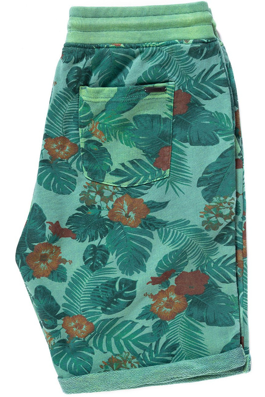 SPODENKI MUSTANG Jim Sweat Shorts Summer Floral 1009733 11686