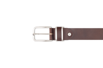 TOM TAILOR PASEK SKÓRZANY TG1046R69/690 35mm Gürtel Q.1869 0690 DARKBROWN