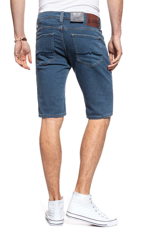 SPODENKI MĘSKIE MUSTANG Chicago Short DENIM BLUE 1006166 5000 680