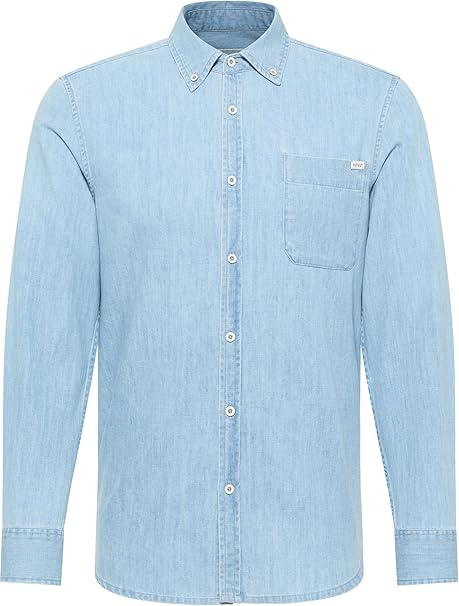Męska Koszula Mustang Style Cullman Denim Blue 1016245 5000 200