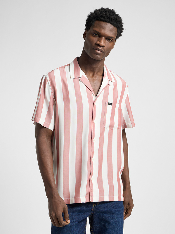 LEE MĘSKA KOSZULA LEE RESORT SHIRT SEPIA 112364142