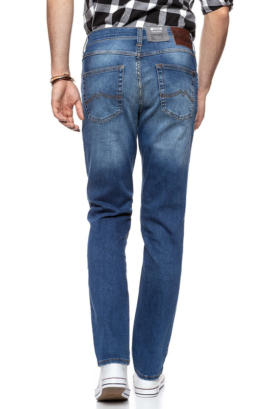 SPODNIE MĘSKIE MUSTANG Tramper Tapered DENIM BLUE 1004457 5000 313