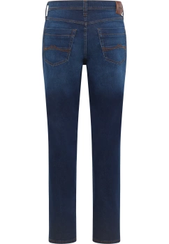 Męskie Spodnie Jeansowe Mustang Style Washington Straight Denim Blue 1015885 5000 802