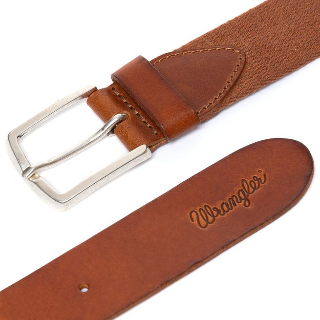 PASEK WRANGLER CANVAS BELT RUST W0B338994 112125518