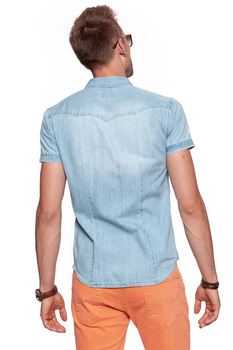 WRANGLER S/S WESTERN SHIRT BLEACH W5853CP9E