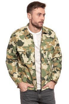 KURTKA LEE FATIQUE OVERSHIRT CAMOUFLAGE L66QCW03 112116625