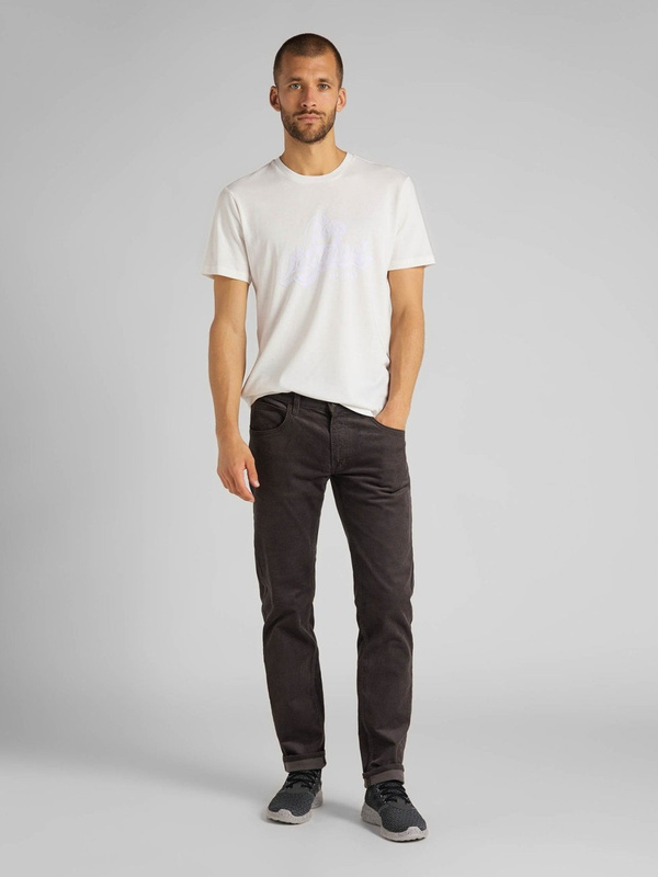 LEE SS TONAL GRAPHIC TEE MĘSKI T-SHIRT WHITE CANVAS L62WETRR 112114877