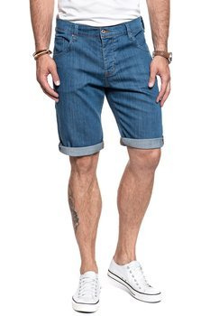 SPODENKI MUSTANG 5 Pocket Short DENIM BLUE 1007373 5000 310