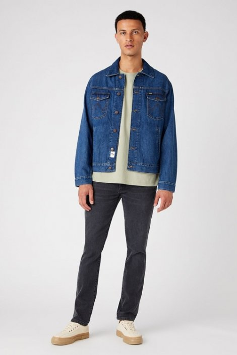 WRANGLER REGULAR JKT MĘSKA KURTKA JEANSOWA DUSKY CLOUD W443ZB38R 112146055