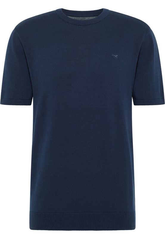 Męski T-shirt MUSTANG Ewen Dress Blues 1014923 5334