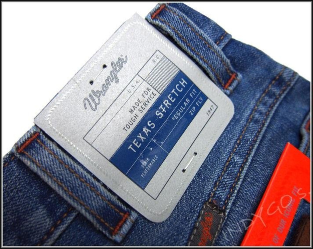 WRANGLER TEXAS STRETCH TOUGH MID W121S751T      $    