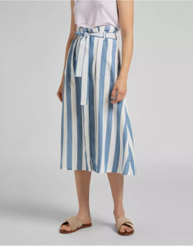 DAMSKA SPÓDNICA LEE BUTTON FRONT SKIRT DAWN BLUE L38QZDQA 112108316