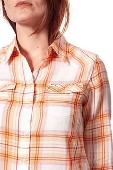 KOSZULA WRANGLER WESTERN APRICOT NECTAR W5240LU65 112129350