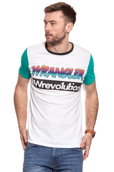 KOSZULKA WRANGLER REVOLUTION TEE WHITE W7B66GN12 112131525