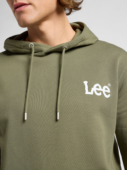 LEE MĘSKA BLUZA LEE WOBBLY LEE HOODIE MERCANTILE GREEN 112364106