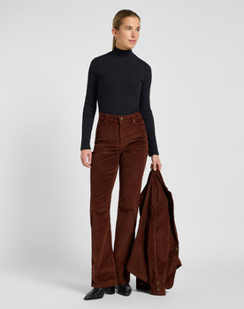 DAMSKA KOSZULKA LEE MOCK NECK BLACK 112370949