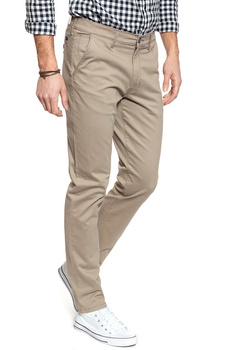 WRANGLER SPODNIE MĘSKIE CHINO BEIGE W16LA1XBB 112127301