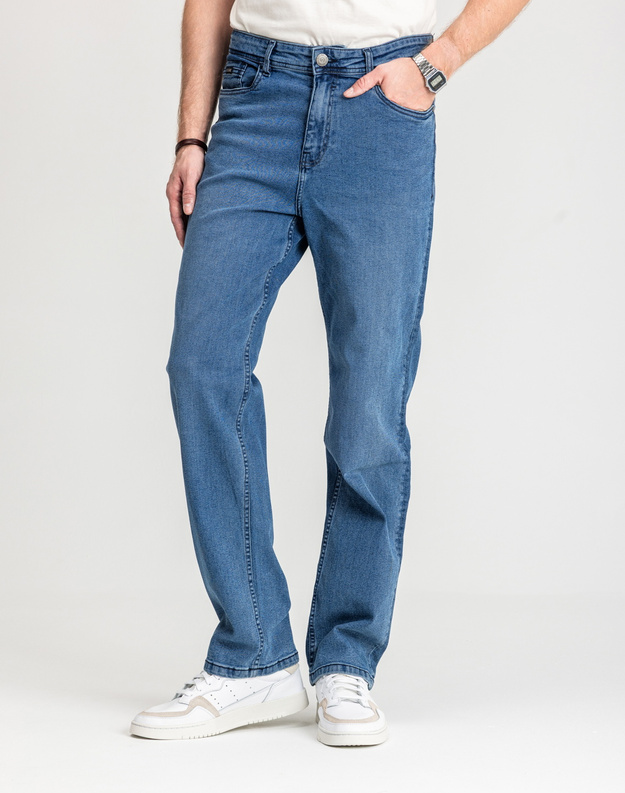 Męskie Spodnie Jeansowe Marcus Jason 2177 Jeans Dry Blue Wash 14-200320