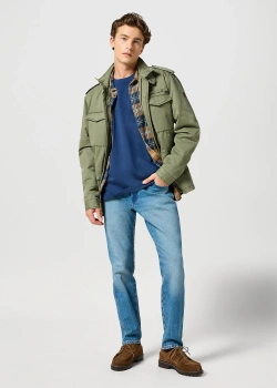 MESKIE SPODNIE  WRANGLER RIVER CHANTE 112356836