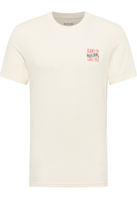 Męski T-Shirt Mustang Style Austin Whisper White 1016267 2013