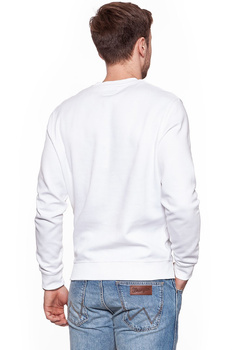 BLUZA WRANGLER MĘSKA CREW SWEAT WHITE W6559IH12 112130570