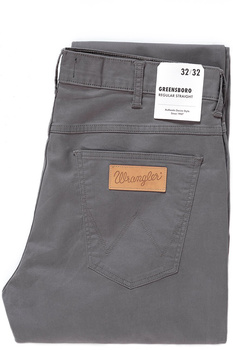 WRANGLER SPODNIE MĘSKIE GREENSBORO QUIET GREY W15QWA172 112127115