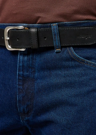 MESKI PASEK WRANGLER WESTERN STITCH BELT BLACK 112372622