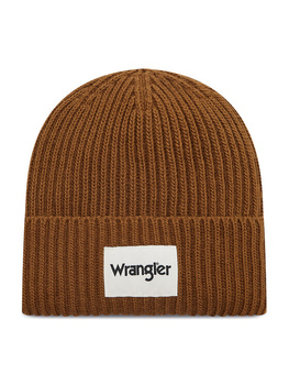 WRANGLER RIB BEANIE MĘSKA CZAPKA ZIMOWA LOGO NUTMEG W0W2UHH02 112321915
